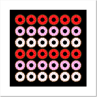 Valentine Donuts (Horizontal) Posters and Art